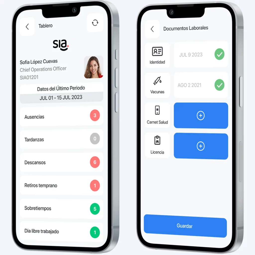 App de control de asistencia