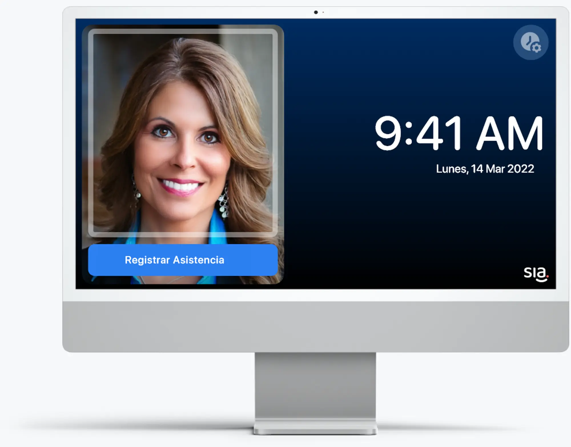 Reloj de marcación computadora - SIA